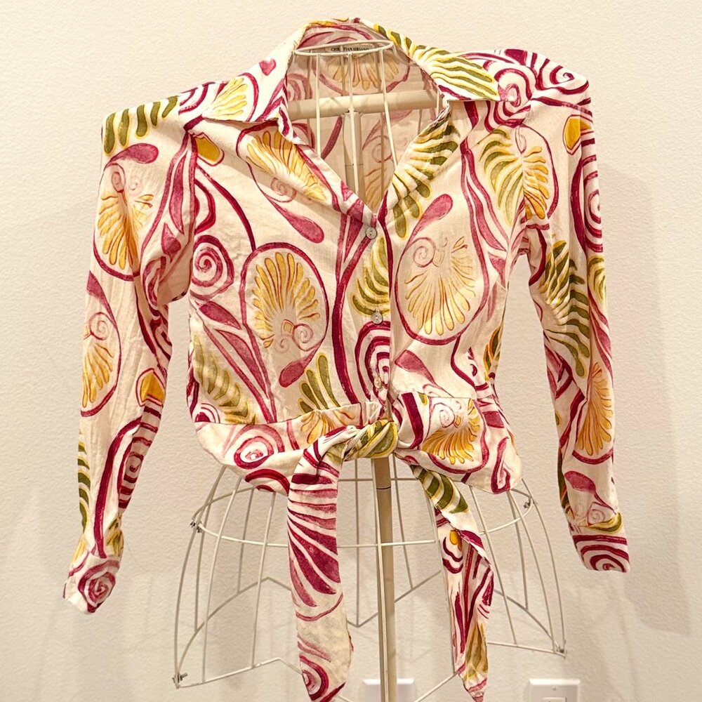 Womens Linen Top